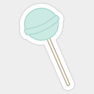 Mint Lollipop Sticker